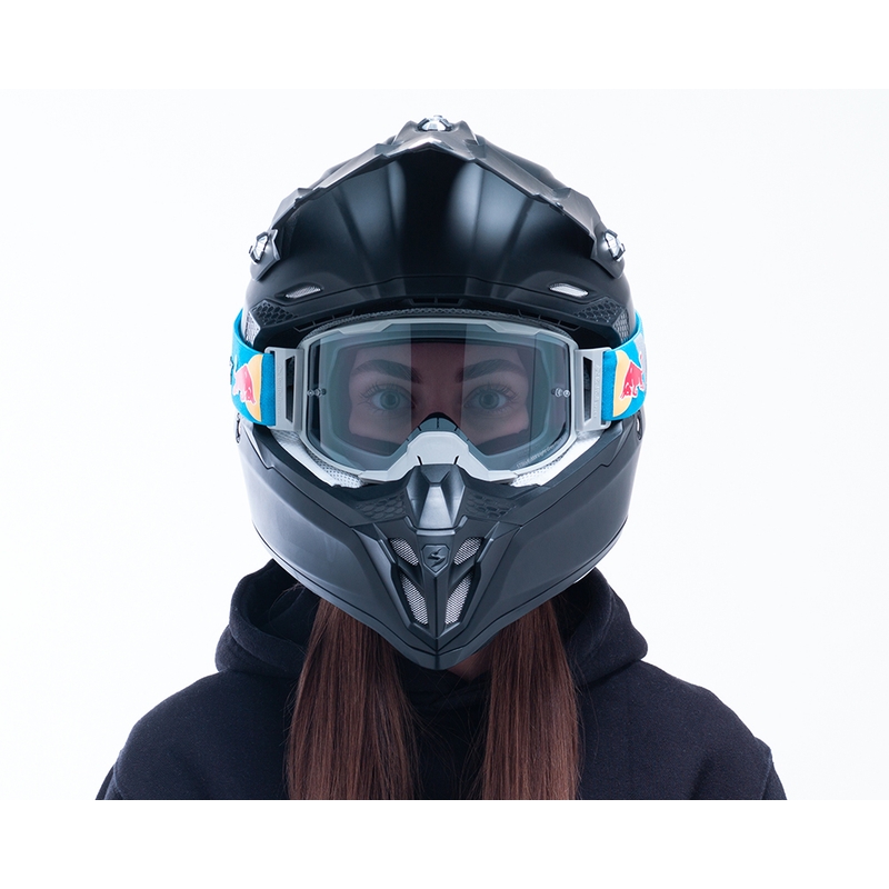 Motokros očala Red Bull Spect STRIVE S siva z dimljenimi stekli