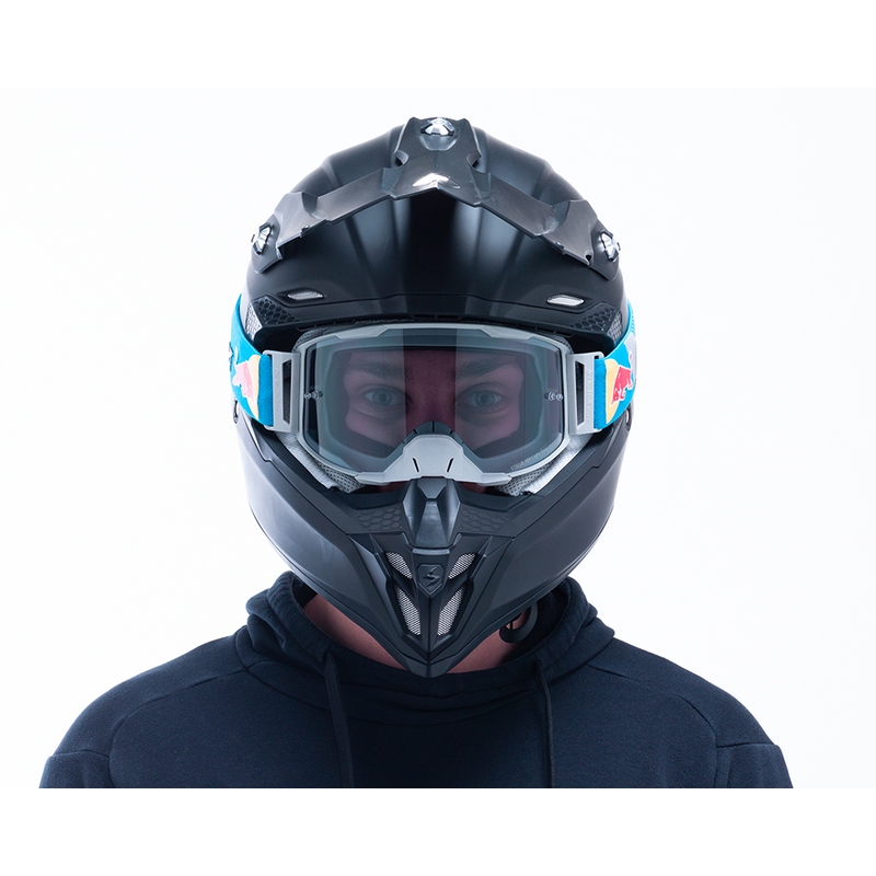 Motokros očala Red Bull Spect STRIVE S siva z dimljenimi stekli