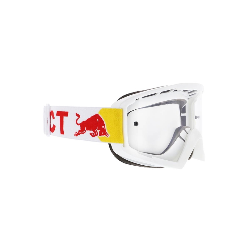 Motokros očala Red Bull Spect WHIP bela s prozornimi lečami