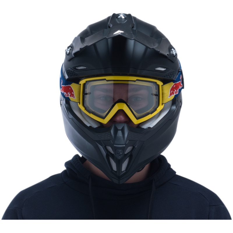Motokros očala Red Bull Spect WHIP rumena s prozornimi lečami