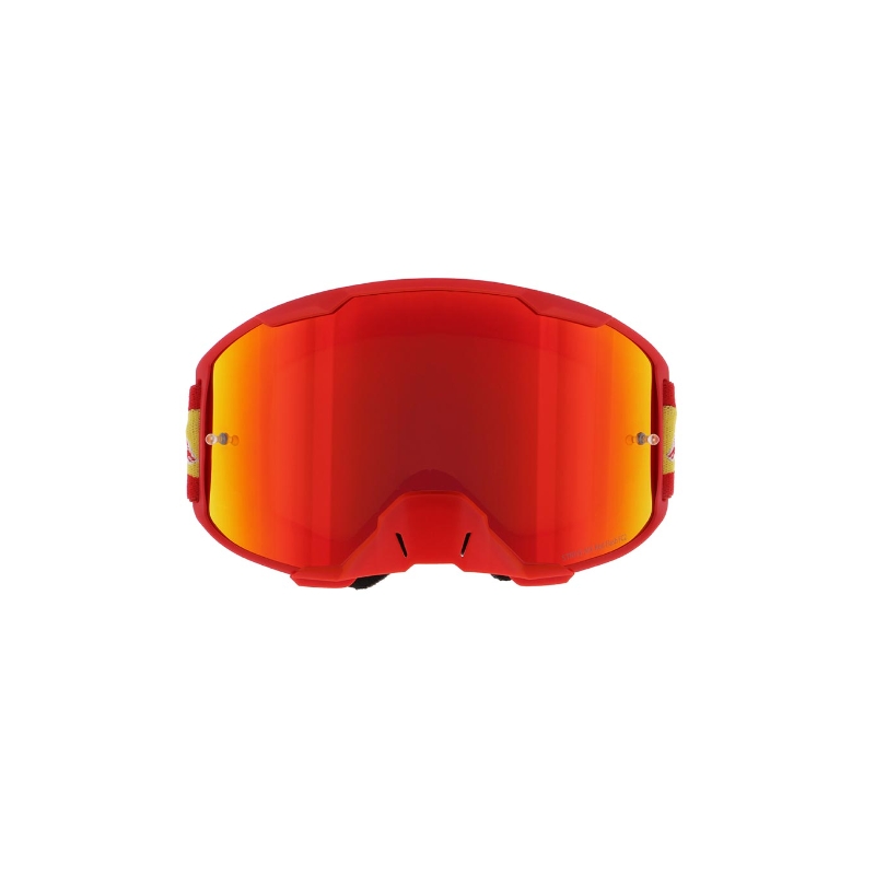 Motokros očala Red Bull Spect STRIVE S rdeča z rdečimi lečami