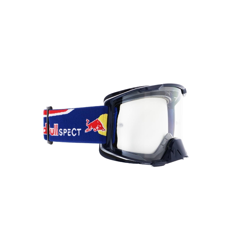 Motokros očala Red Bull Spect STRIVE S modra s prozornimi lečami