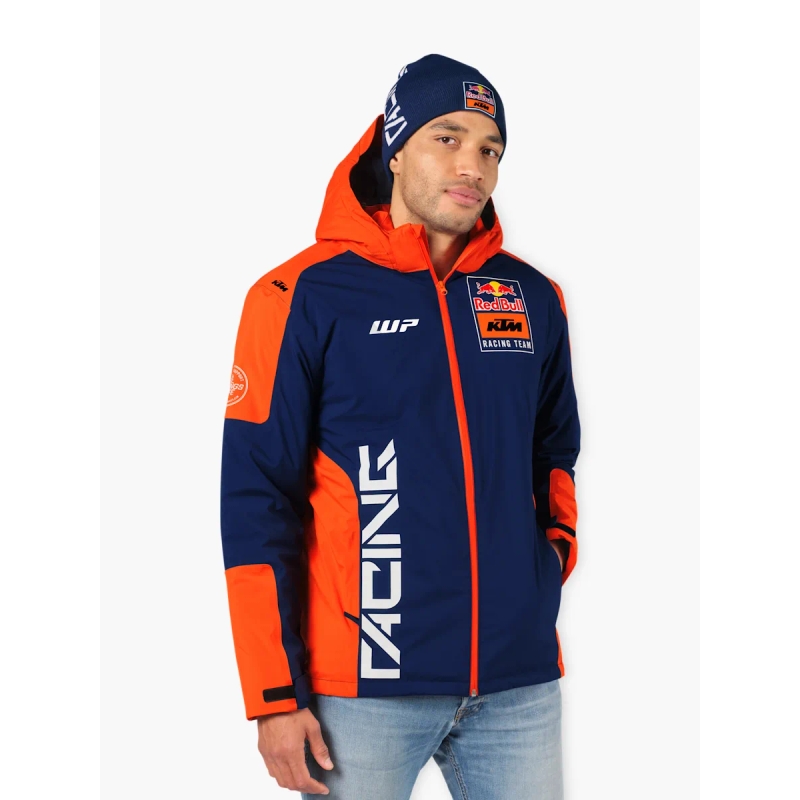 Zimska jakna KTM Replica Team modro-oranžna