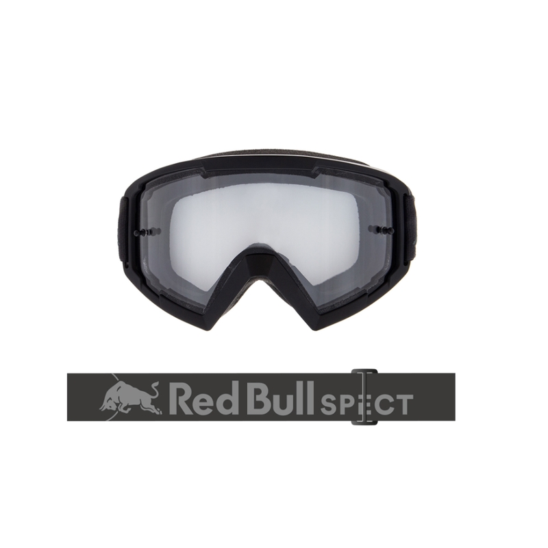 Motokros očala Red Bull Spect WHIP temno siva s prozornimi lečami