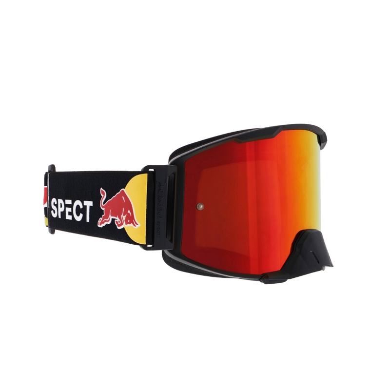 Motokros očala Red Bull Spect STRIVE S črna z oranžnimi lečami