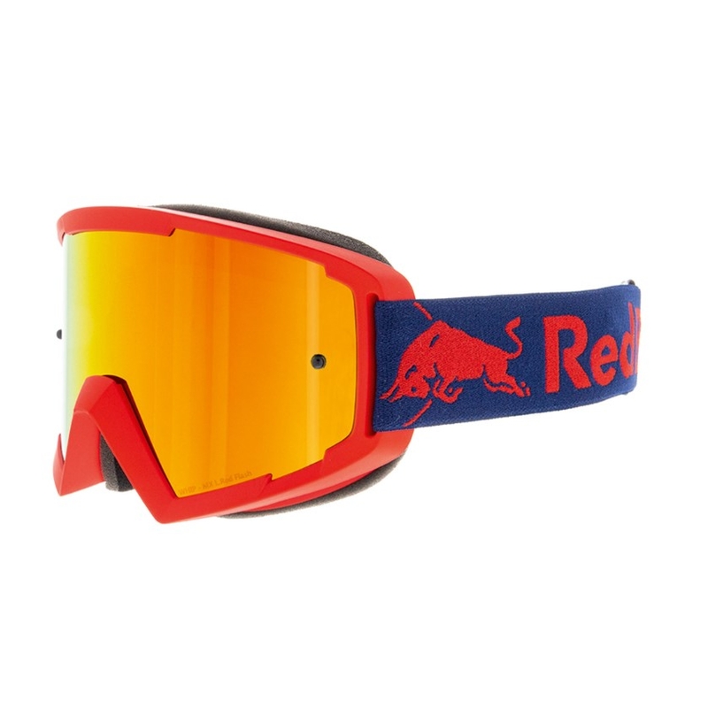 Motokros očala Red Bull Spect WHIP rdeča z oranžnimi lečami
