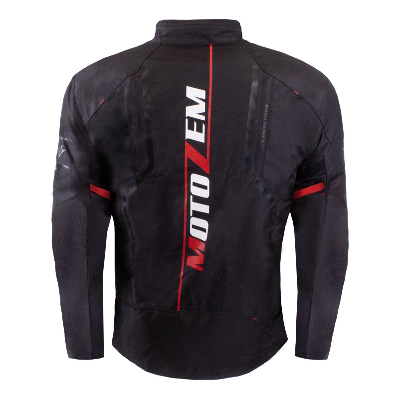 Motoristična jakna MotoZem Team 2 črna