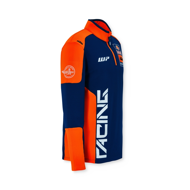 KTM Replica Team kapuca s polkrožnim zapenjanjem modro-oranžna razprodaja