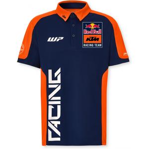 Polo majica KTM Replica Team modro-oranžna