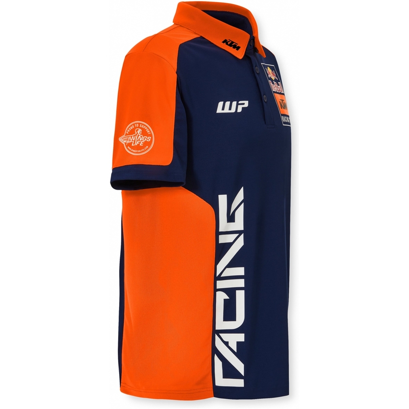 Polo majica KTM Replica Team modro-oranžna razprodaja