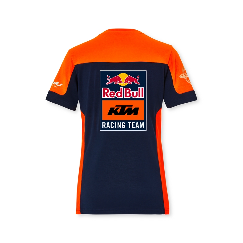 Ženska majica KTM Replica Team modro-oranžna