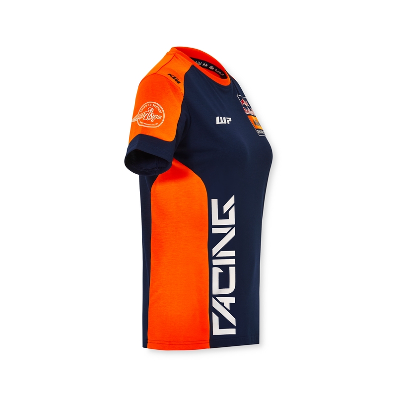 Ženska majica KTM Replica Team modro-oranžna