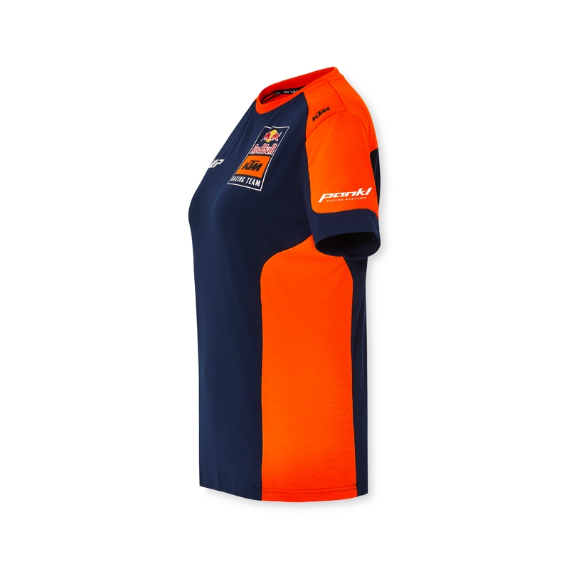 Ženska majica KTM Replica Team modro-oranžna