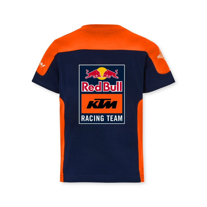 Otroška majica KTM Replica Team modro-oranžna