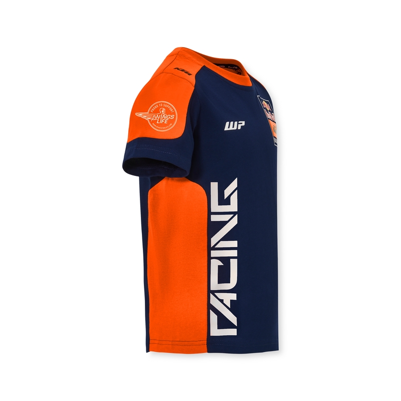 Otroška majica KTM Replica Team modro-oranžna
