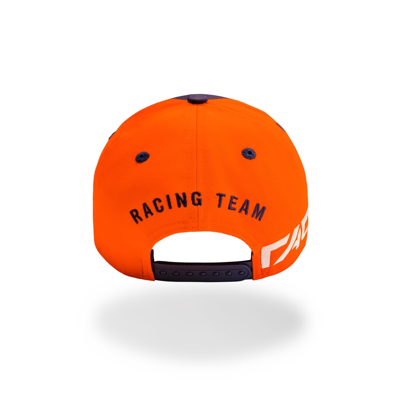 KTM Replika Flat Cap modro-oranžna