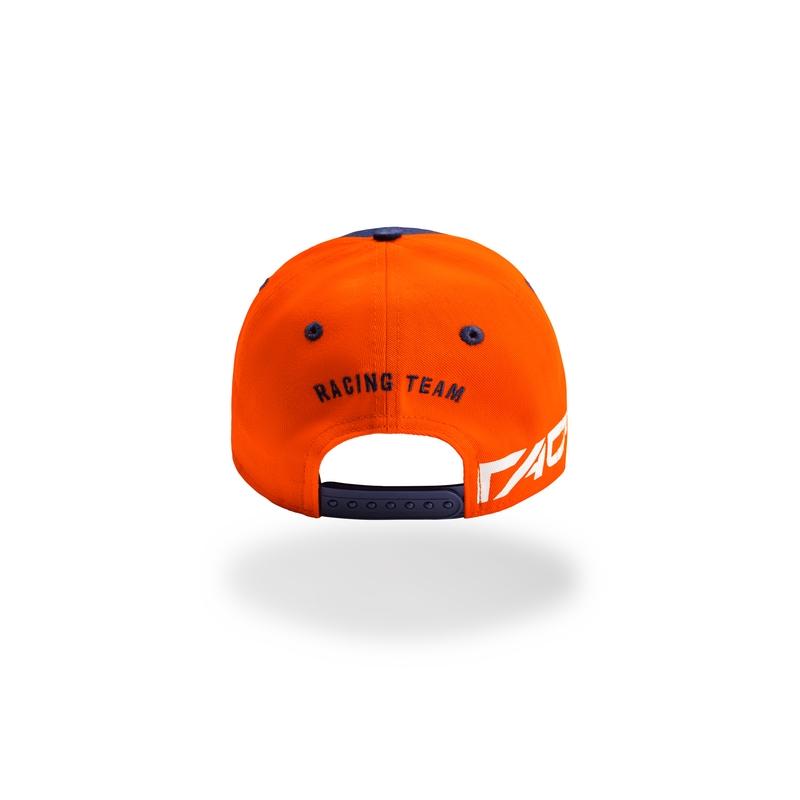 Otroška kapa KTM Flat Cap modro-oranžna