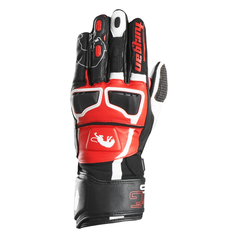 Motoristične rokavice Furygan STYG 15 black-white-red