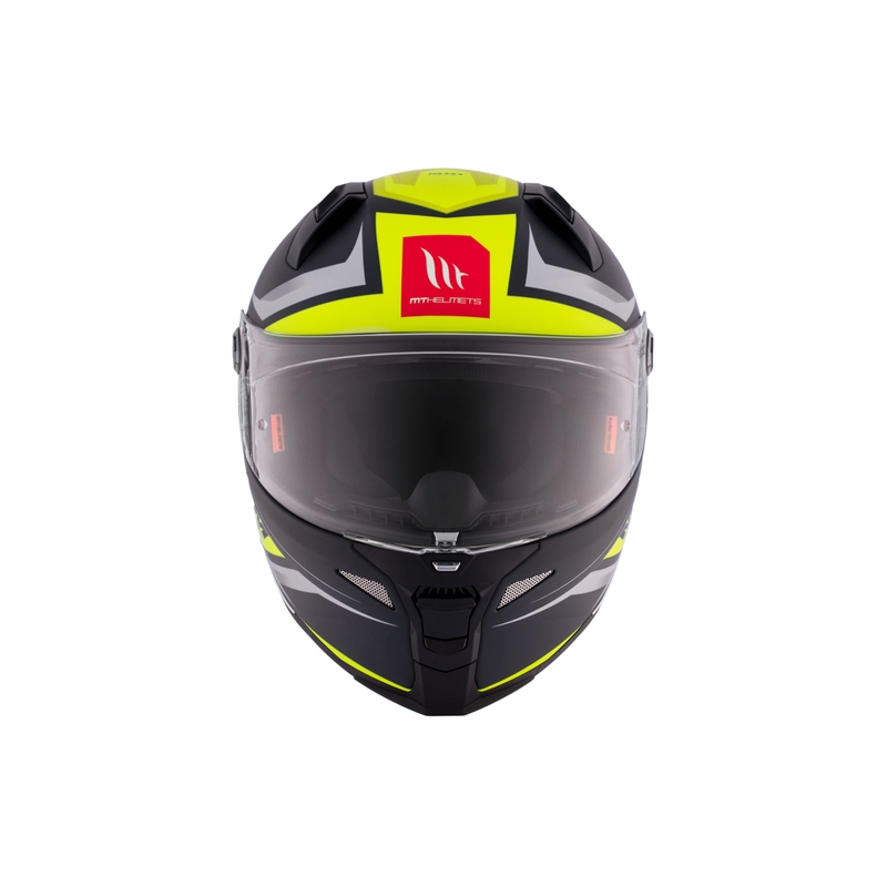 MT REVENGE 2 S HATAX C3 črno-sivo-rumena integralna motoristična čelada