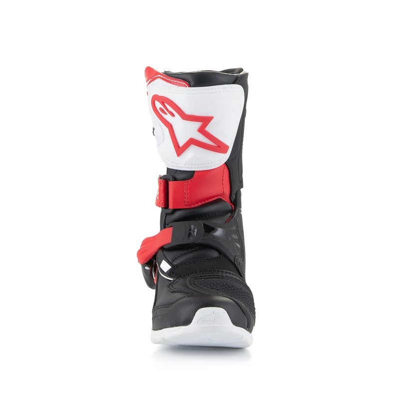 Otroški moto škornji Alpinestars Tech 3S črno-belo-rdeči