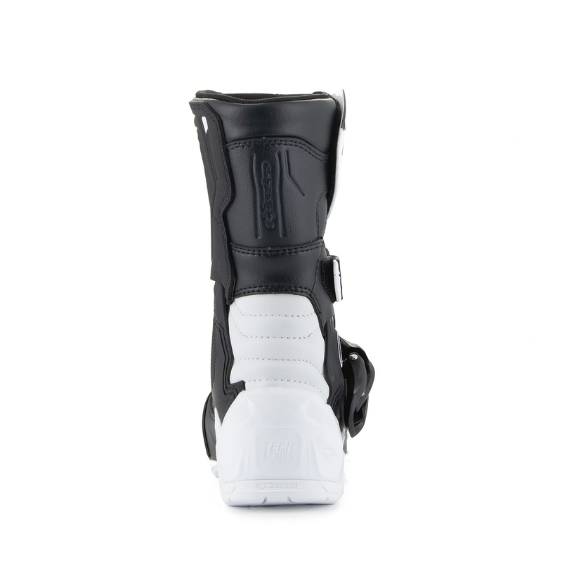 Otroški moto škornji Alpinestars Tech 3S belo-črni