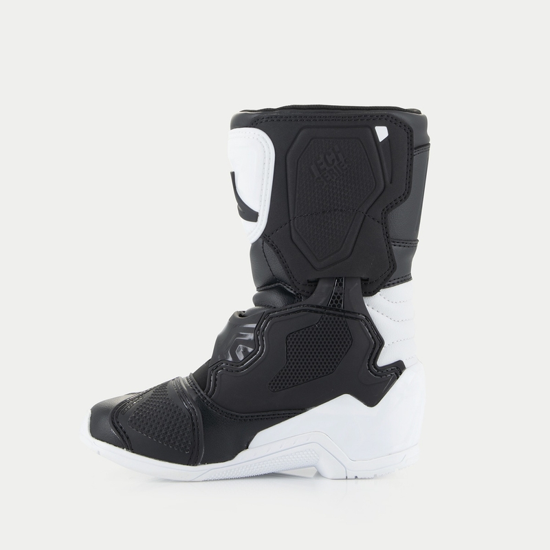 Otroški moto škornji Alpinestars Tech 3S belo-črni
