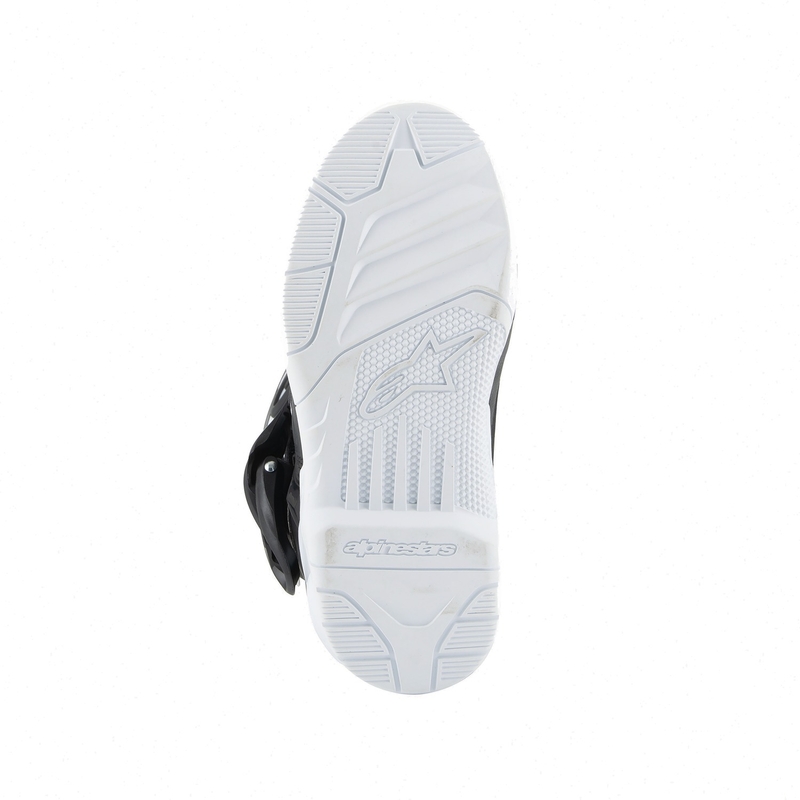 Otroški moto škornji Alpinestars Tech 3S belo-črni