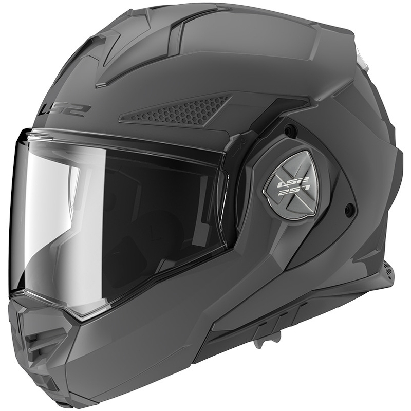 Motoristična čelada na preklop LS2 FF901 Advant X Solid Nardo siva