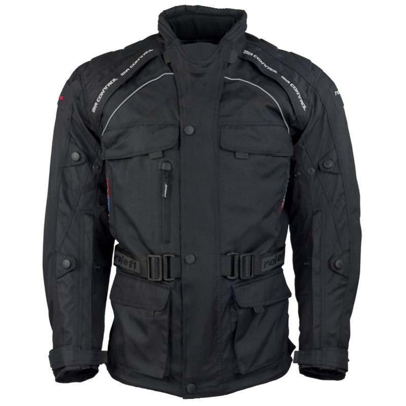 Motoristična jakna Roleff Liverpool black