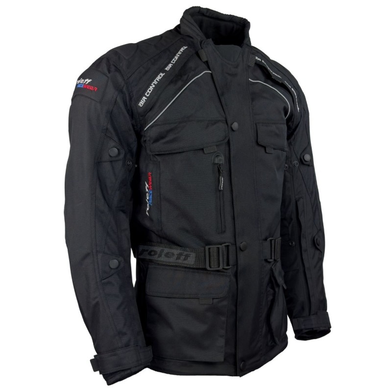 Motoristična jakna Roleff Liverpool black