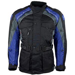 Roleff Liverpool črno-modra motoristična jakna