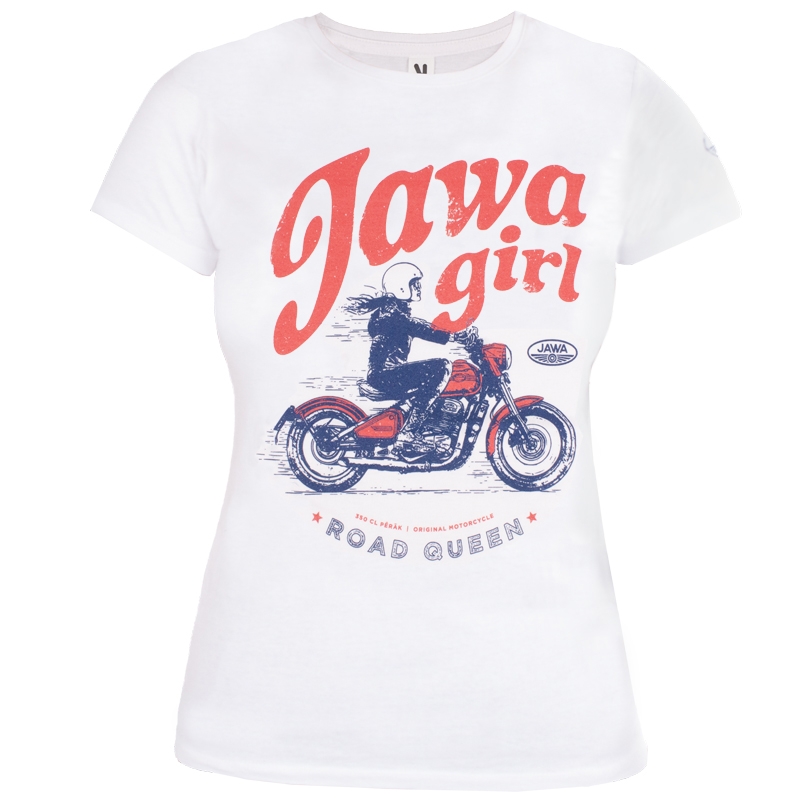 Ženska majica JAWA Girl bela