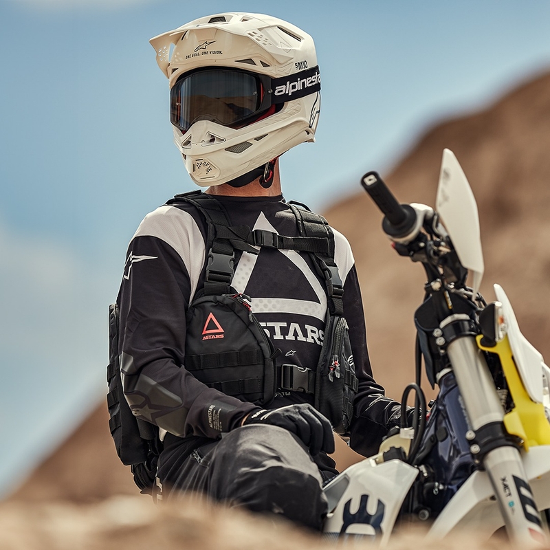 Taktični nahrbtnik Alpinestars Techdura črno-bel 9 l