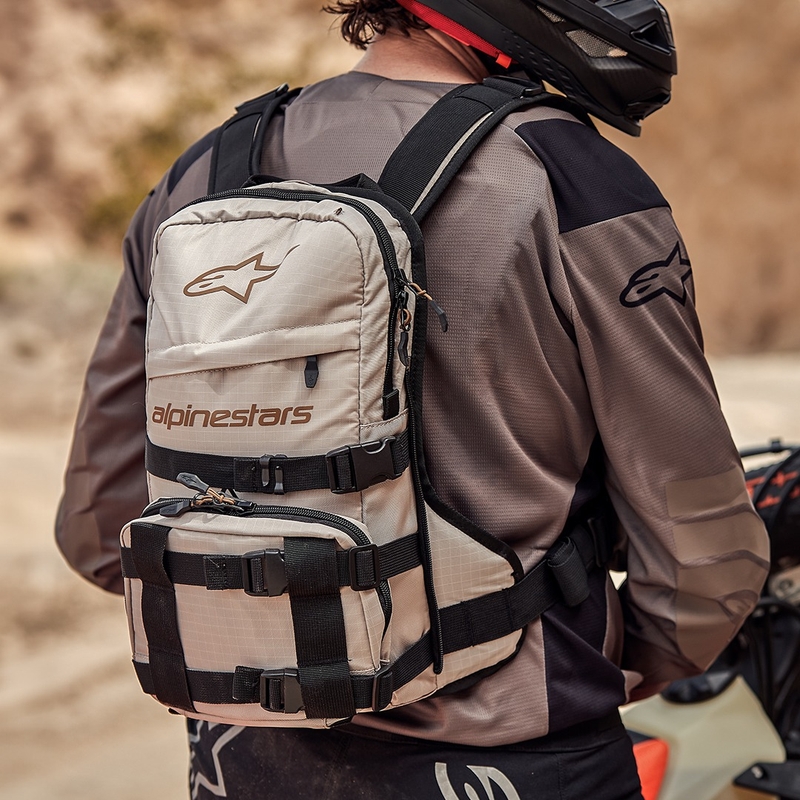 Nahrbtnik Alpinestars Techdura Tactical sivo-črn 9 l