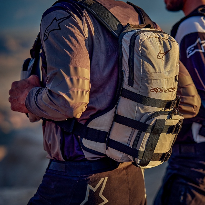 Nahrbtnik Alpinestars Techdura Tactical sivo-črn 9 l