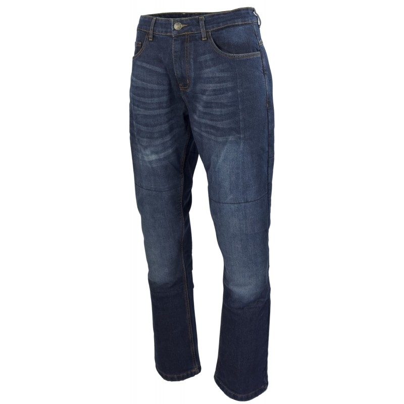 Motoristične kavbojke Roleff Aramid blue