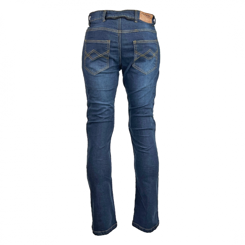 Ženske motoristične kavbojke Roleff Aramid Blue