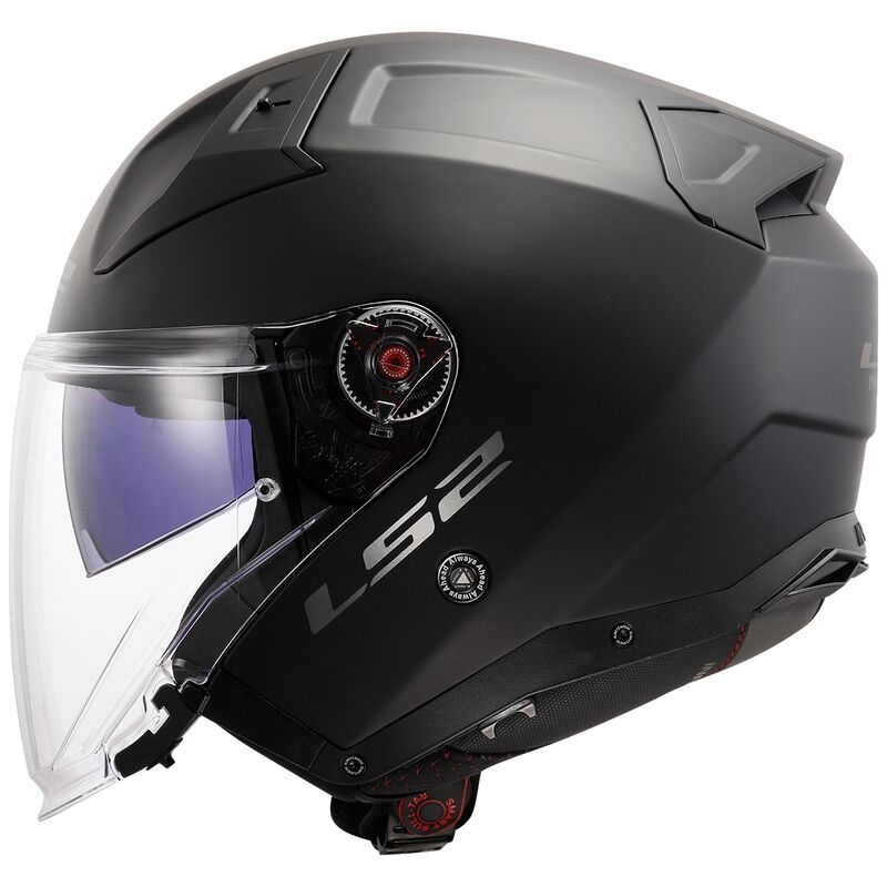 Otevřená helma na motorku LS2 OF603 Infinity II Solid černá matná