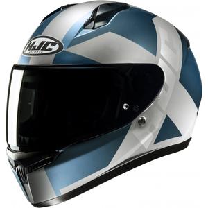 Integrální helma na motorku HJC C10 Tez MC2SF šedo-modrá