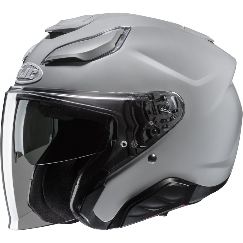 Odprta motoristična čelada HJC F31 Solid grey