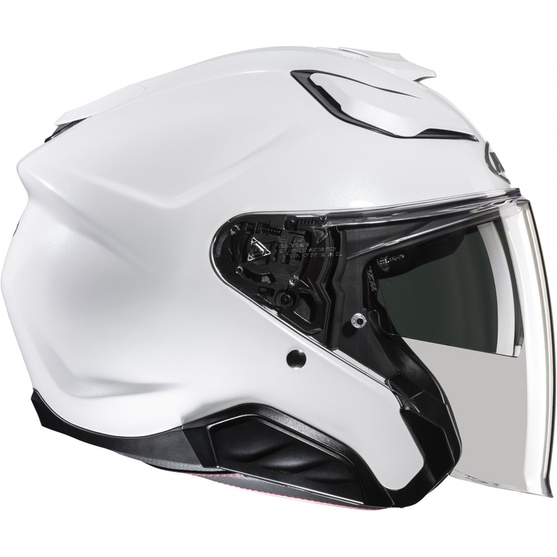 Odprta motoristična čelada HJC F31 Solid pearl white