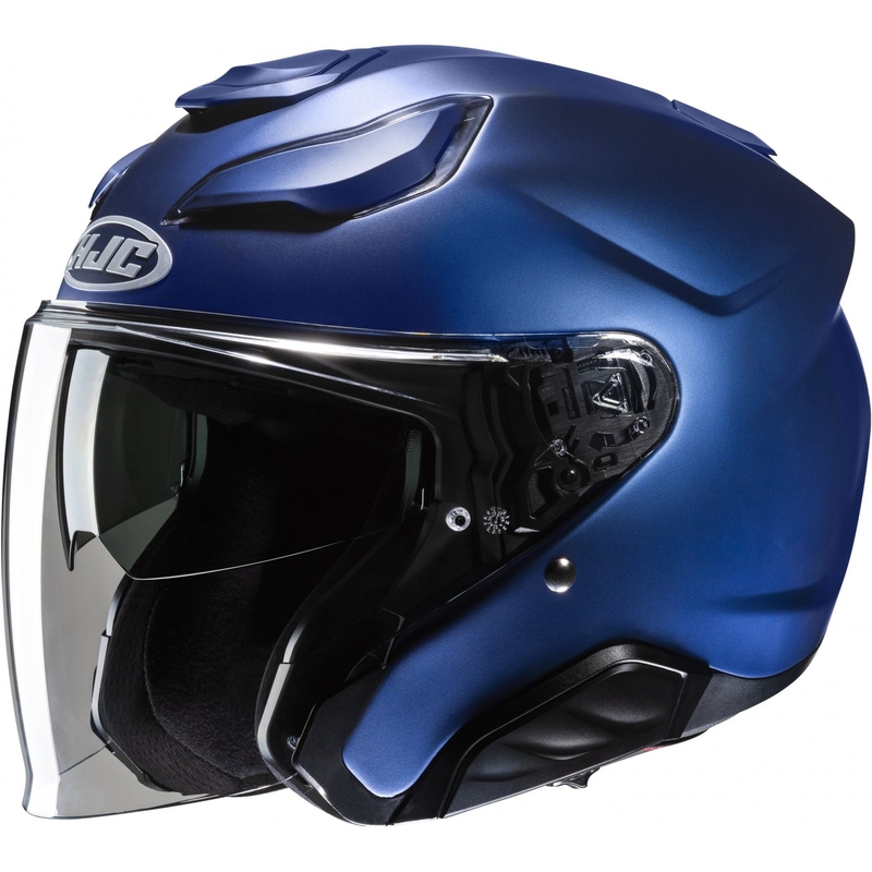 HJC F31 Solid Metallic Blue Odprta motoristična čelada