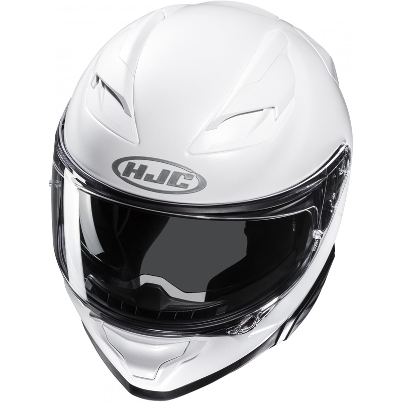 Integrální helma na motorku HJC F71 Solid perleťová bílá