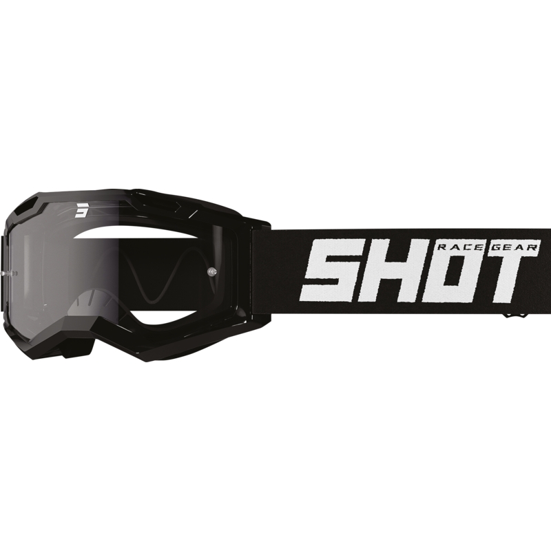 Otroška motokros očala Shot Rocket Kid 2.0 črna (prozoren pleksi)