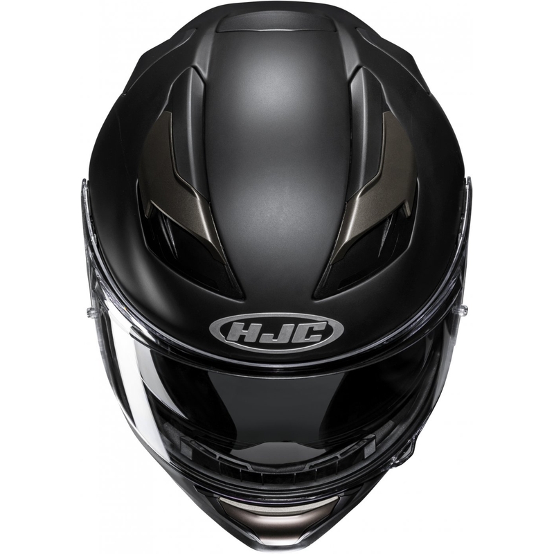 Integralna motoristična čelada HJC F71 Solid titanium