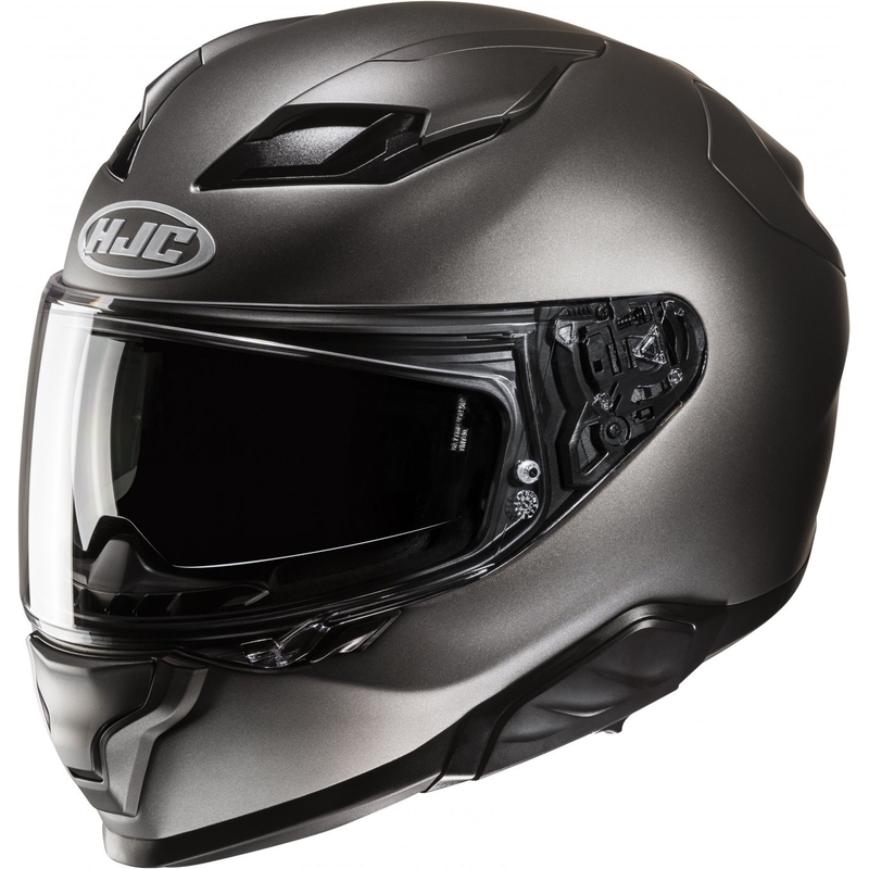 Integralna motoristična čelada HJC F71 Solid titanium-grey