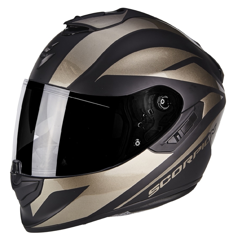 Integralna motoristična čelada Scorpion Exo-1400 Air Freeway II titanium razprodaja