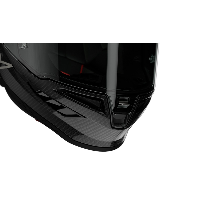 Celoobrazna motoristična čelada Alpinestars Supertech R-10 Team karbonska fluo rdeče-modro-bela mat