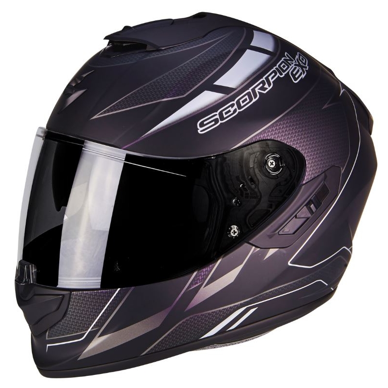 Integralna čelada Scorpion Exo-1400 Air Cup chameleon black matt-silver razprodaja