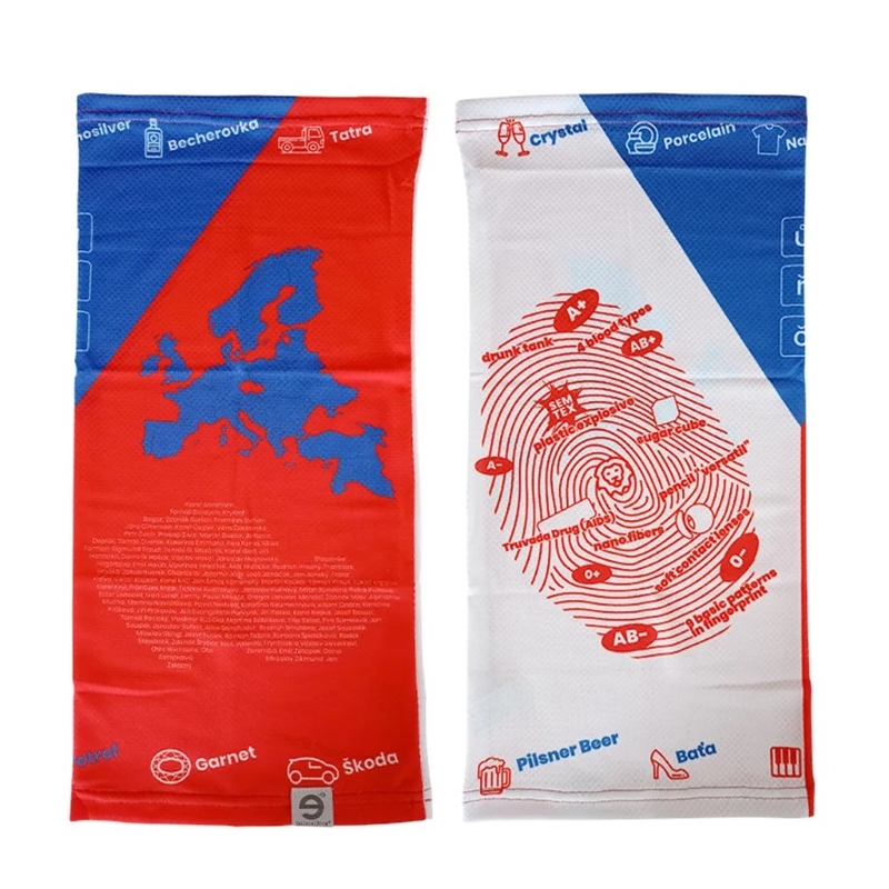 Večnamenski grelec za vrat nanosilver® Czech